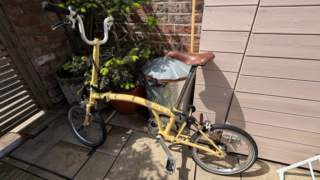 Brompton Single Speed folding bike owned from new