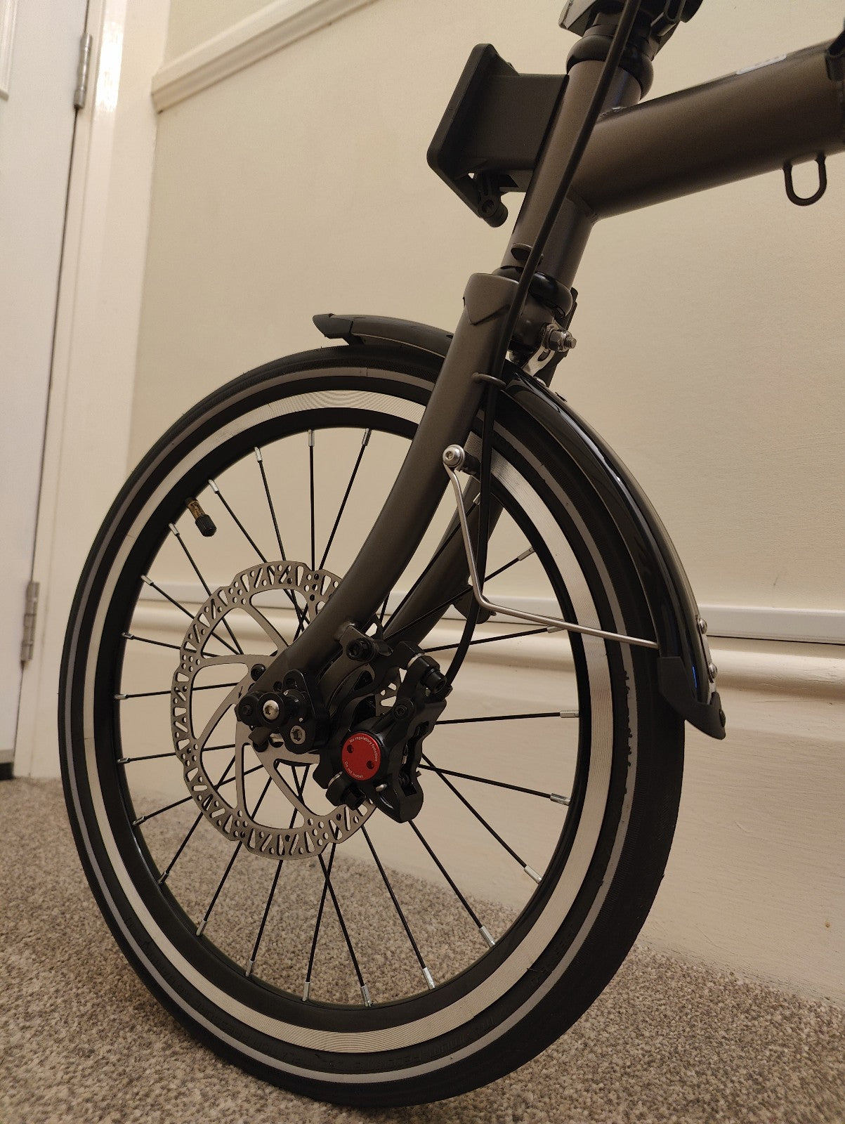 Cranston D9 Brompton‑style Folding Bike 9‑Speed Shimano Hydraulic Disc 16"