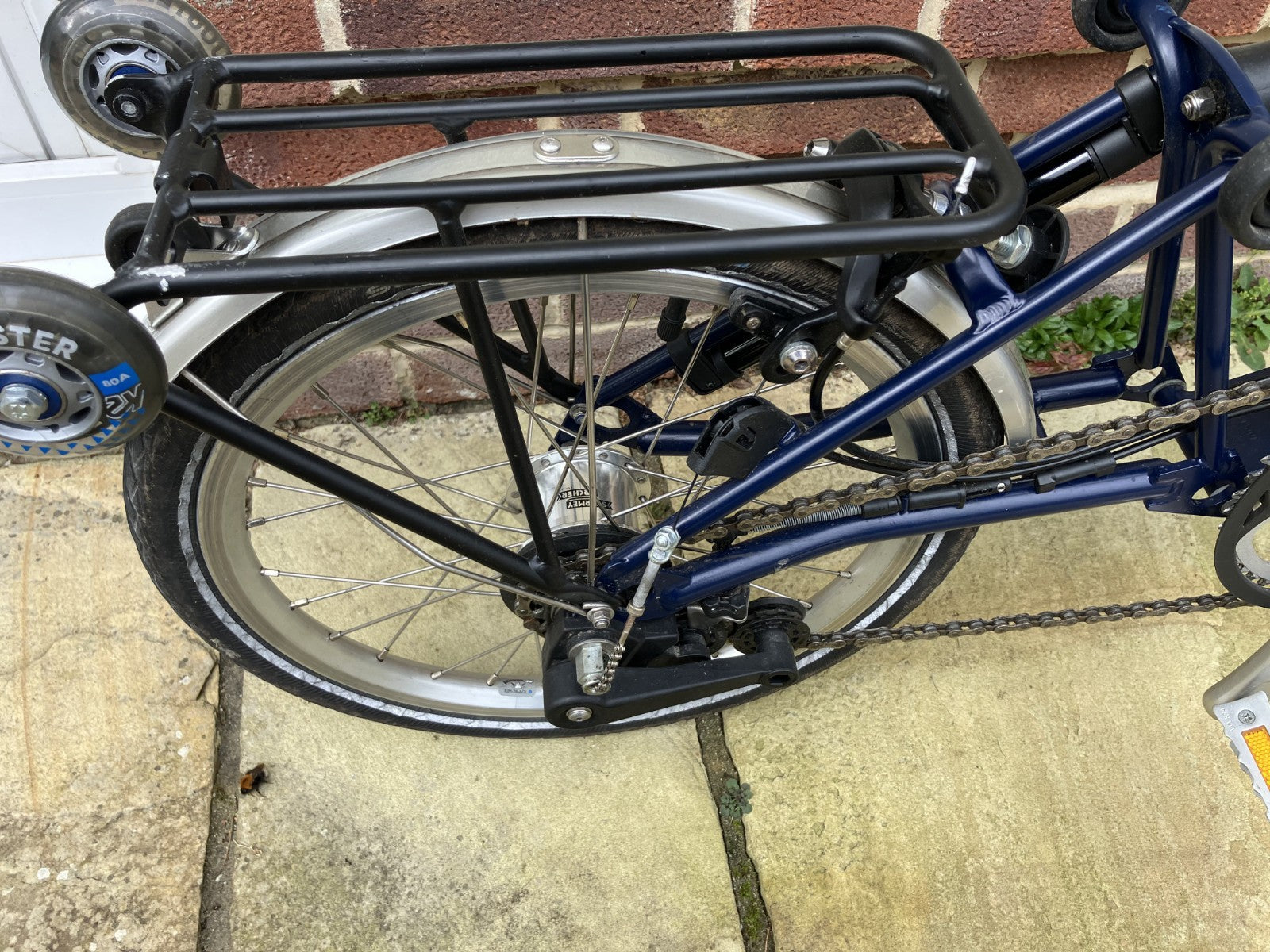 Brompton H6R 2017 - six gears with rack & pump