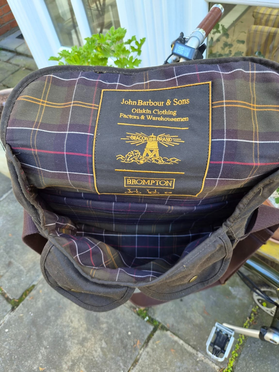 Limited Edition Barbour x Brompton M6L Folding Bike (Swytch Converted)