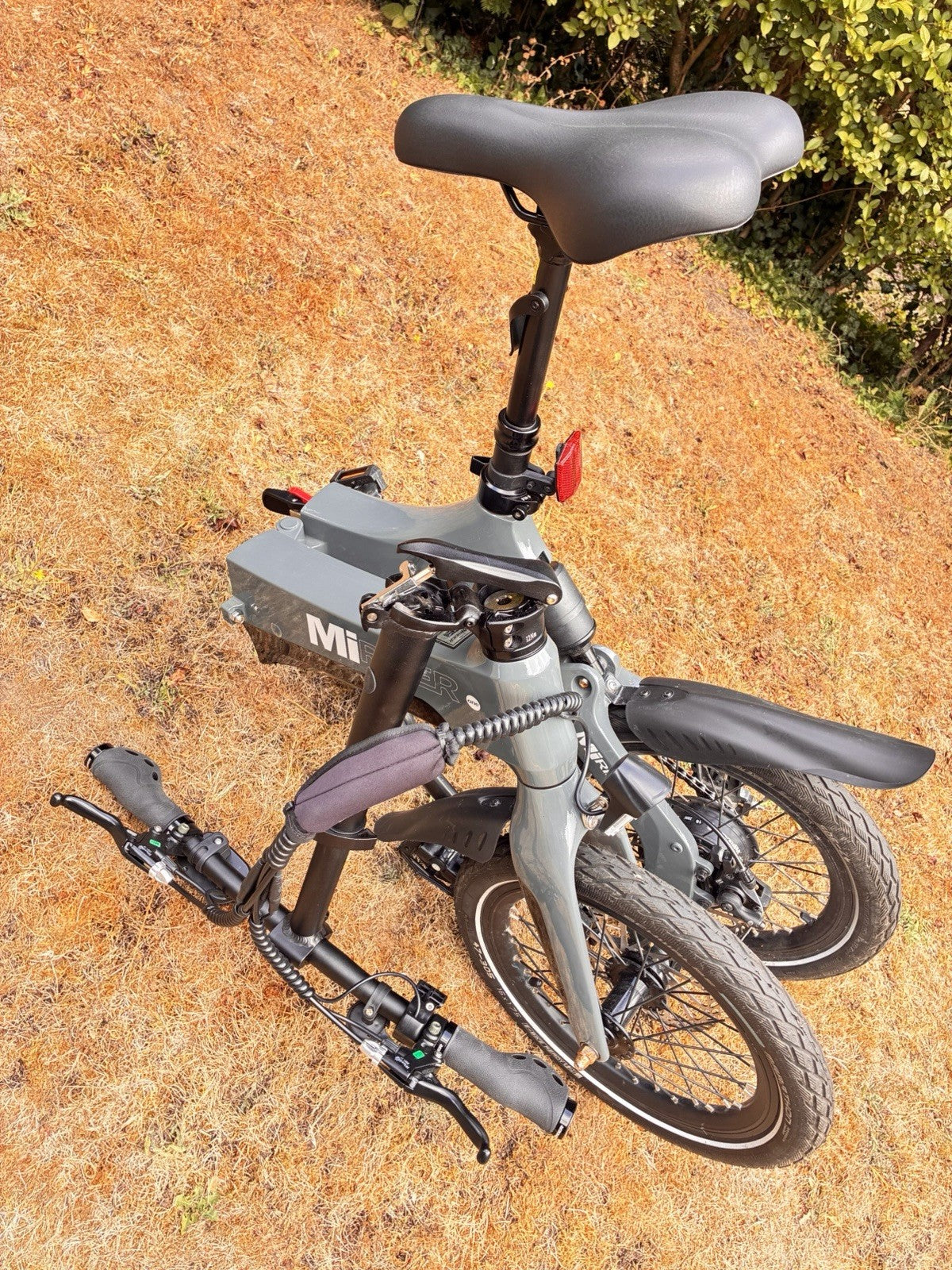 MiRider Folding Bike Grey