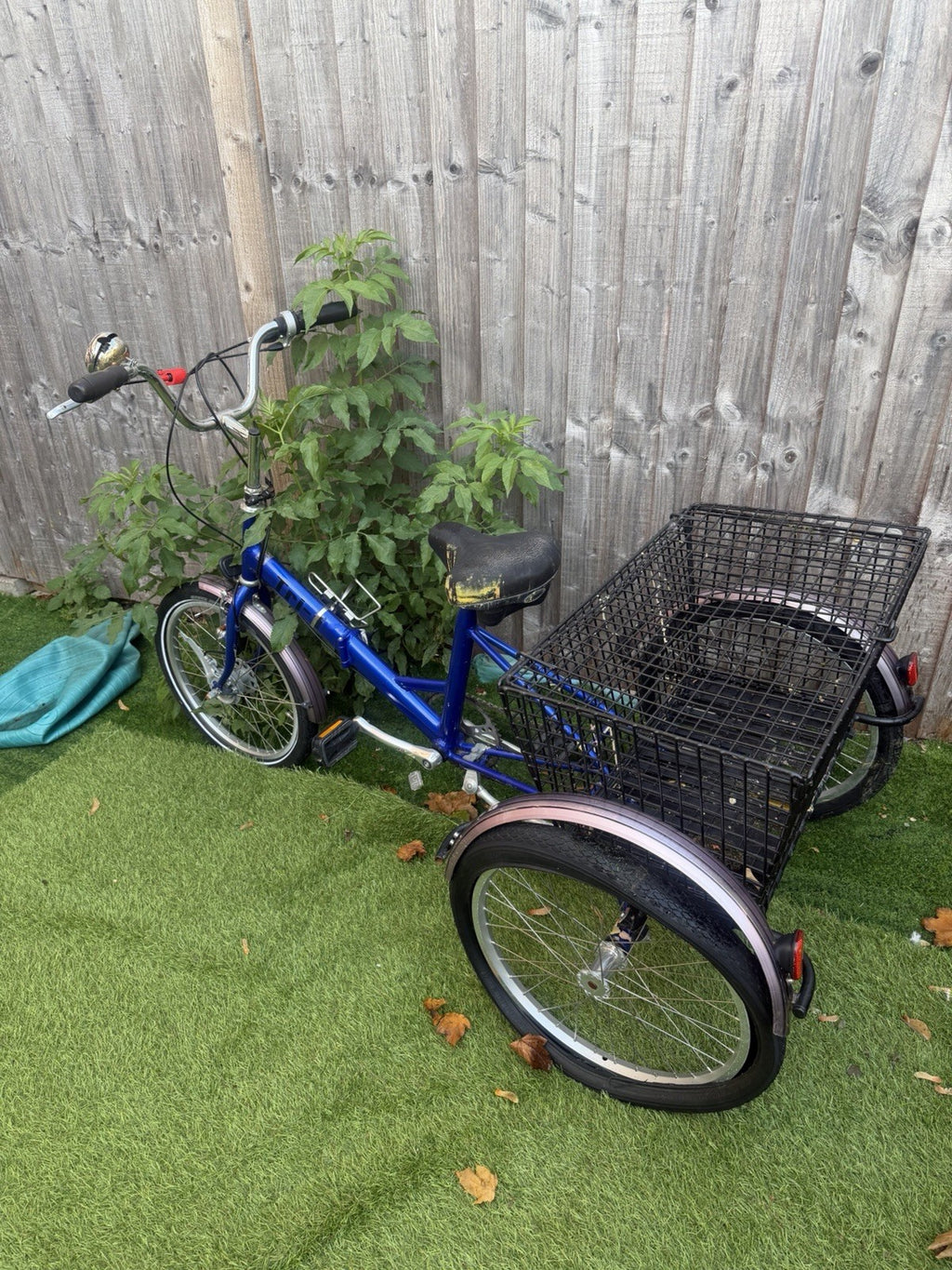 PASHLEY - Tri-1 Folding Adult Trike Burgundy Red