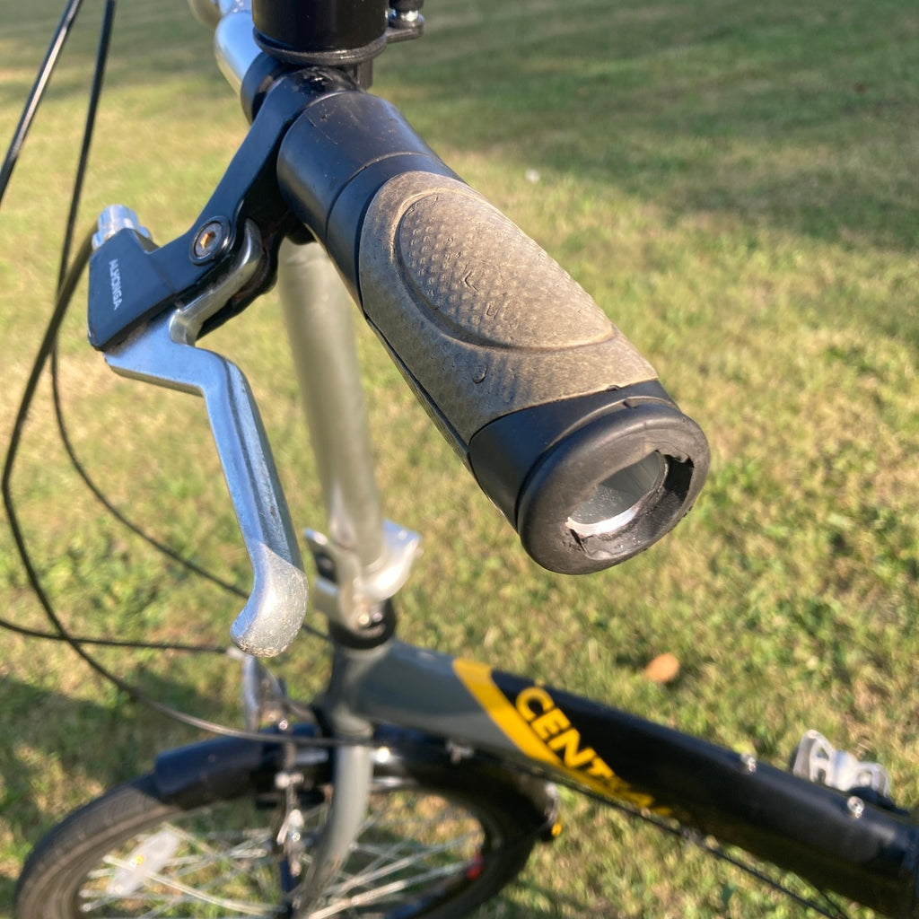 Compass Central Folding Bike 20in 7-speed RevoShift Shimano Gears - Alloy Frame