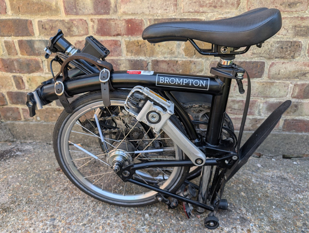 Brompton H6L Folding Bike – 2021 – Black – 6 Speed – Good Condition