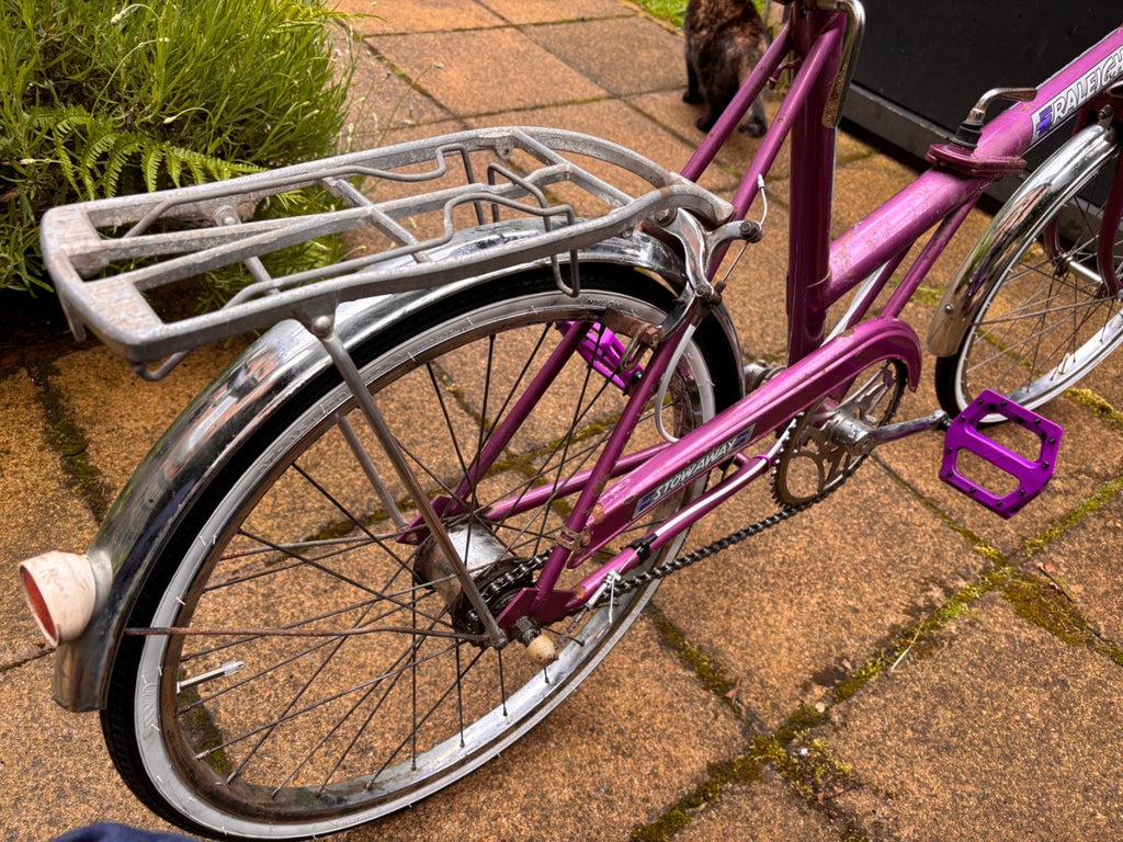 Vintage Classic Raleigh Stowaway Folding Bike –  Ready to Ride