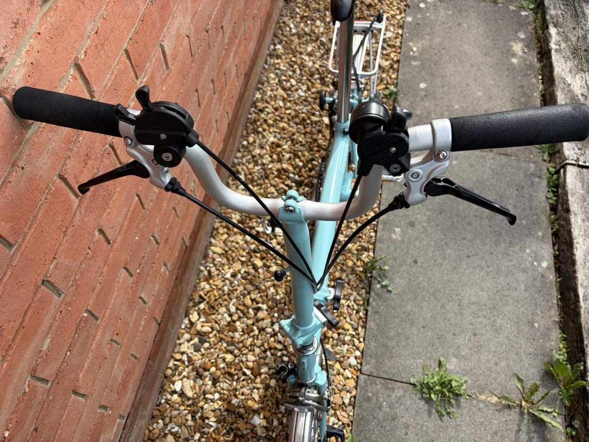 Brompton Folding Bike 6 Speed Green
