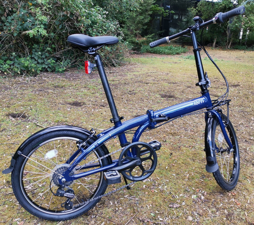 TERN LINK B7    Folding Bike  With Extras    -   ONE WEEKS USE ONLY