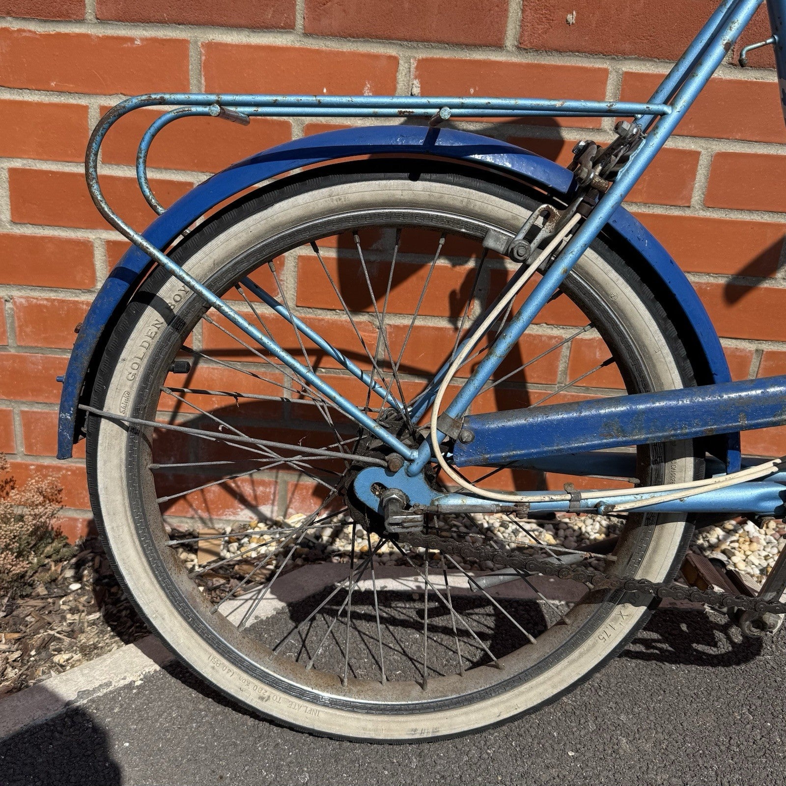 Vintage 1978-1982 Folda Folding Bicycle Retro Single Speed Original Racks & Bell