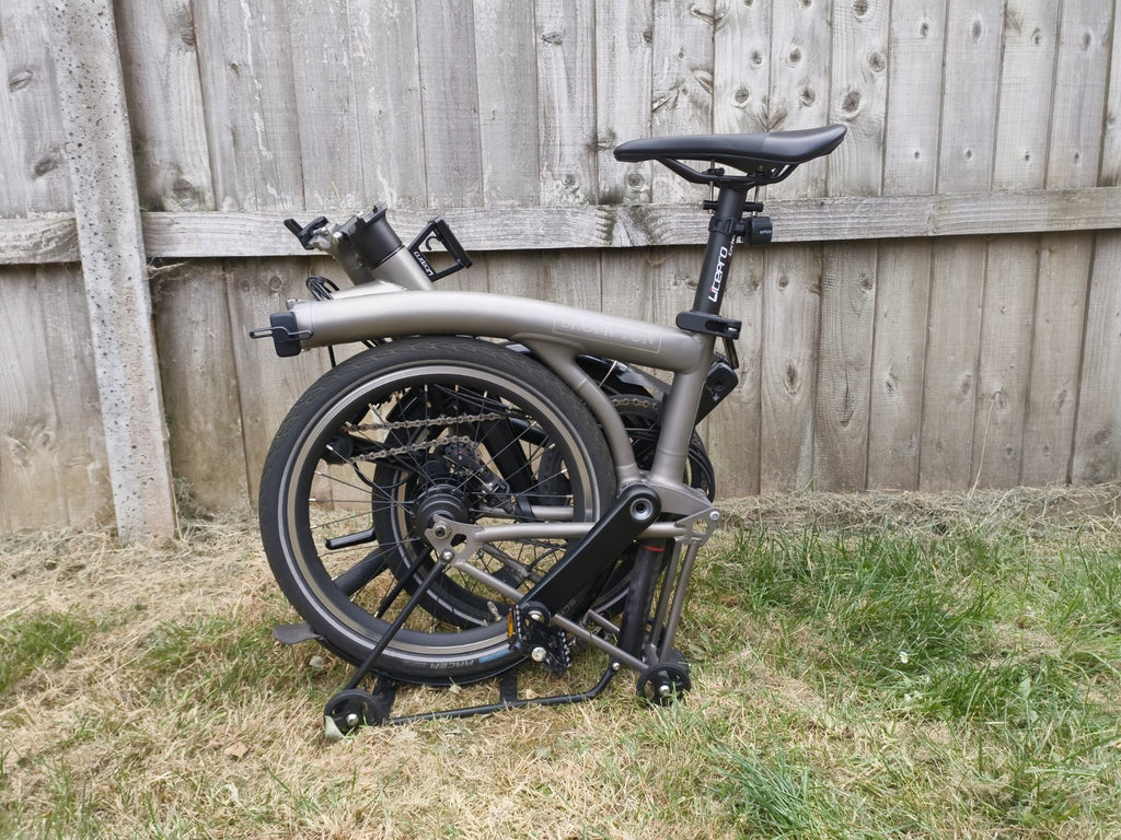 Brompton T Line Titanium Carbon 12 Speed  Folding Bike