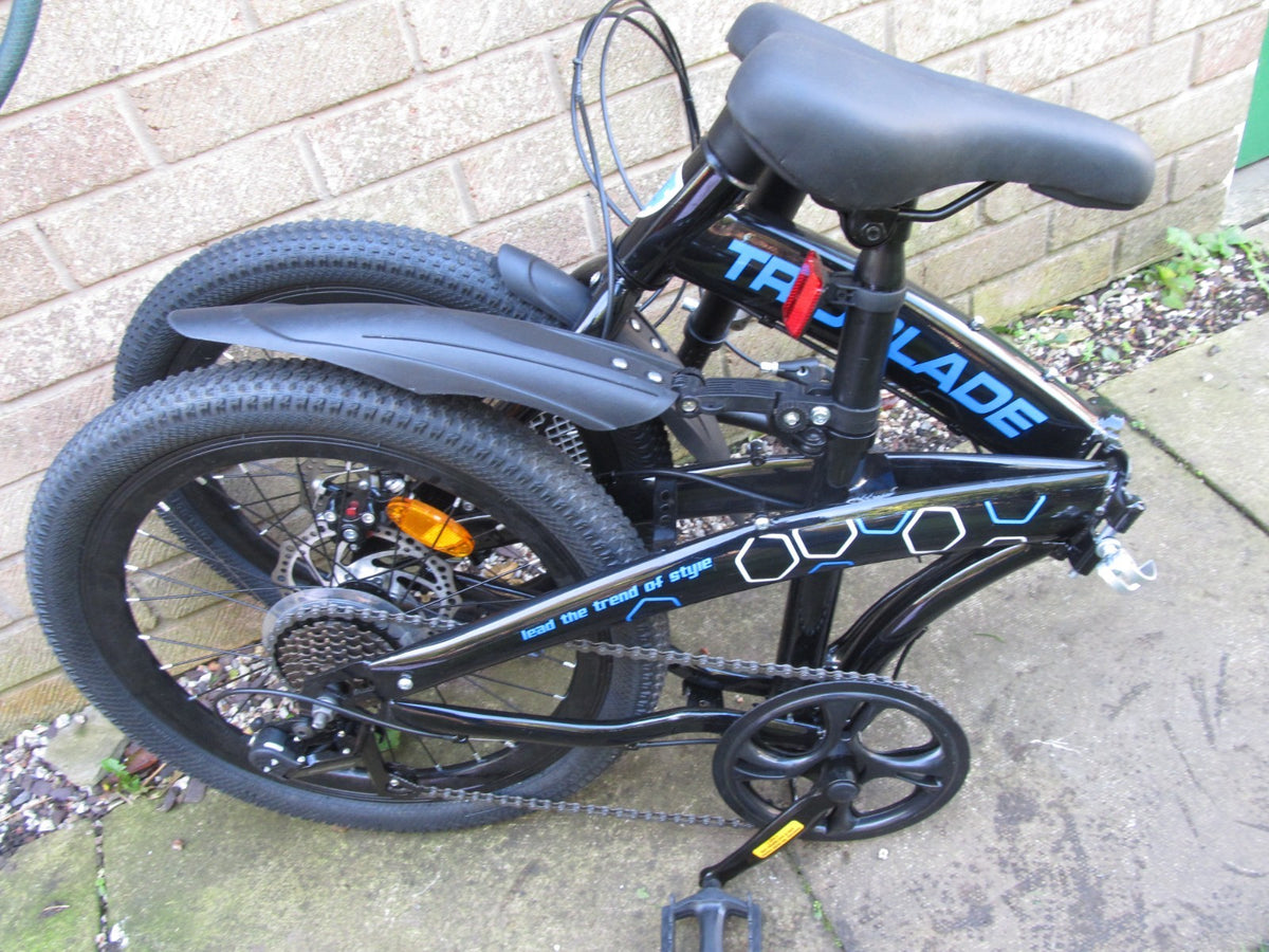 BIKE  FOLDING 20" WHEELS UNISEX DISC BRAKES -EXCELLENT SUPER CONDITION