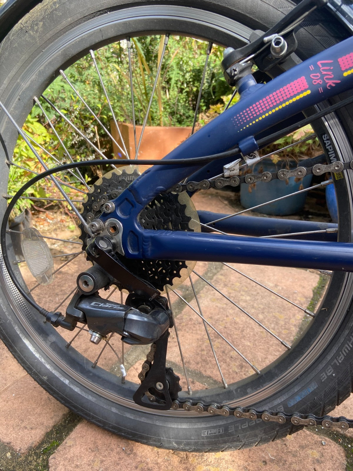 Tern Link D8 folding bike, 8 speed, great condition, RRP £900