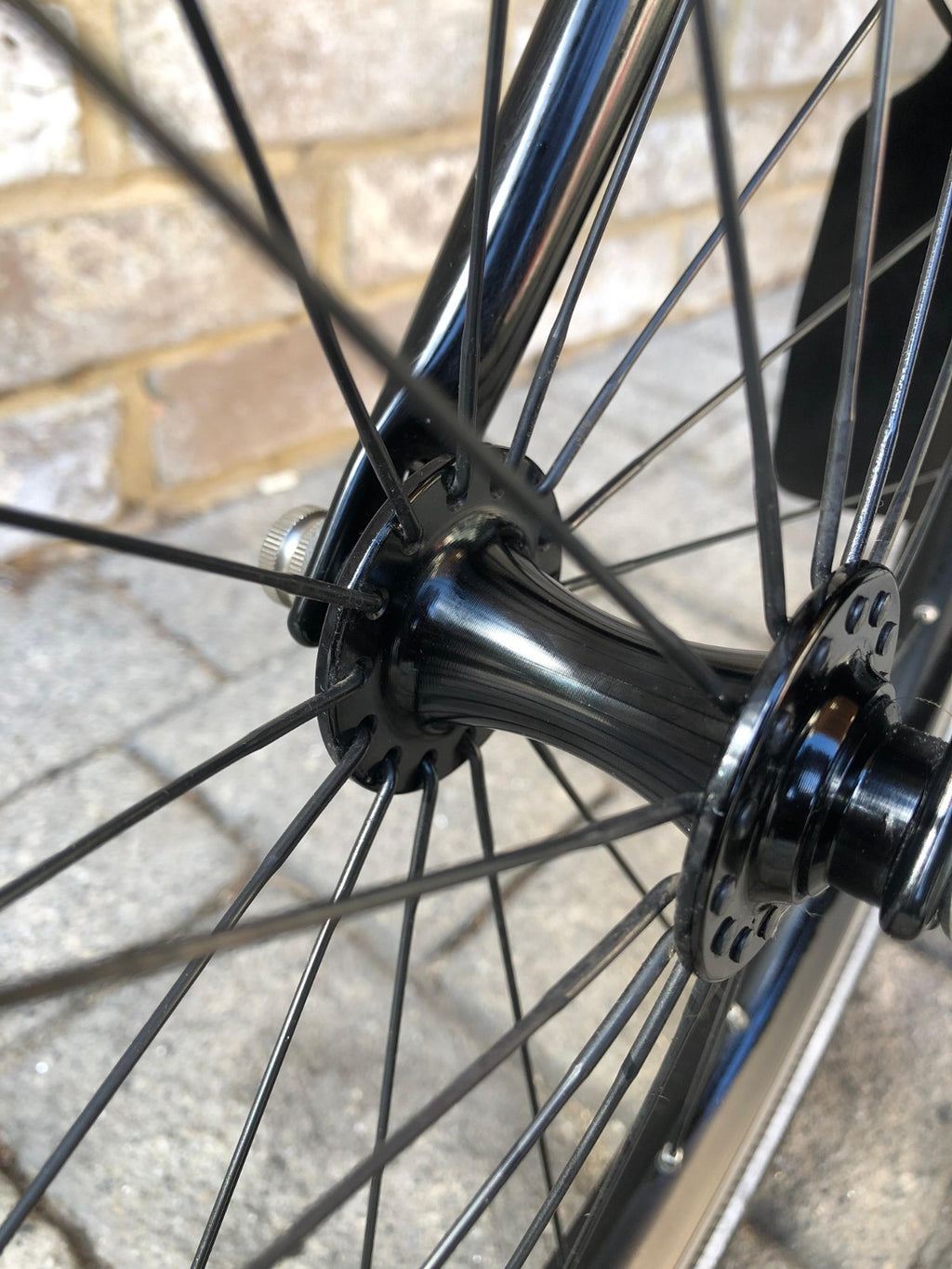 Brompton Flame Lacquer (Black Edition) Superlight Titanium with £400+ of extras