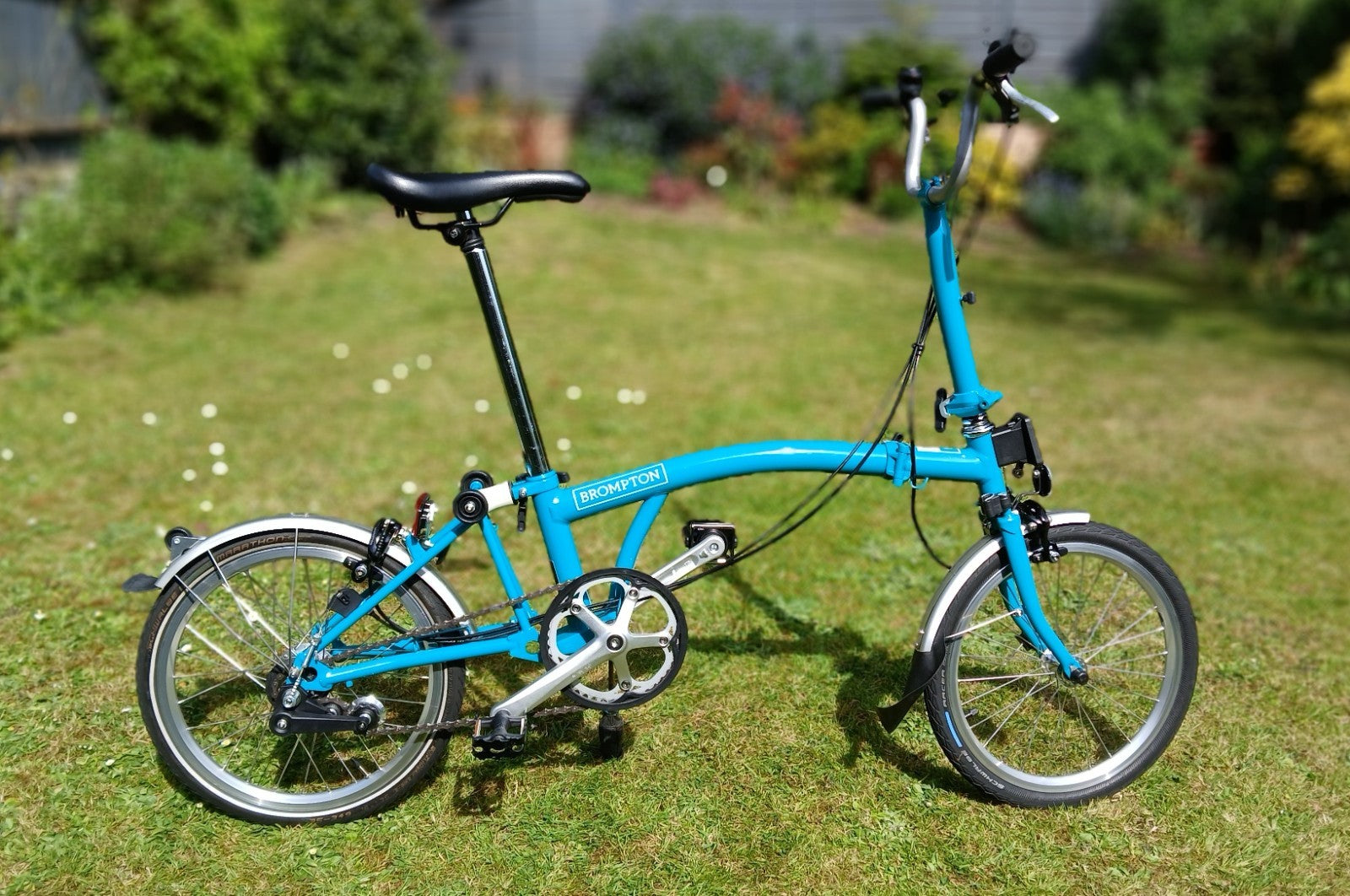 Brompton folding bike