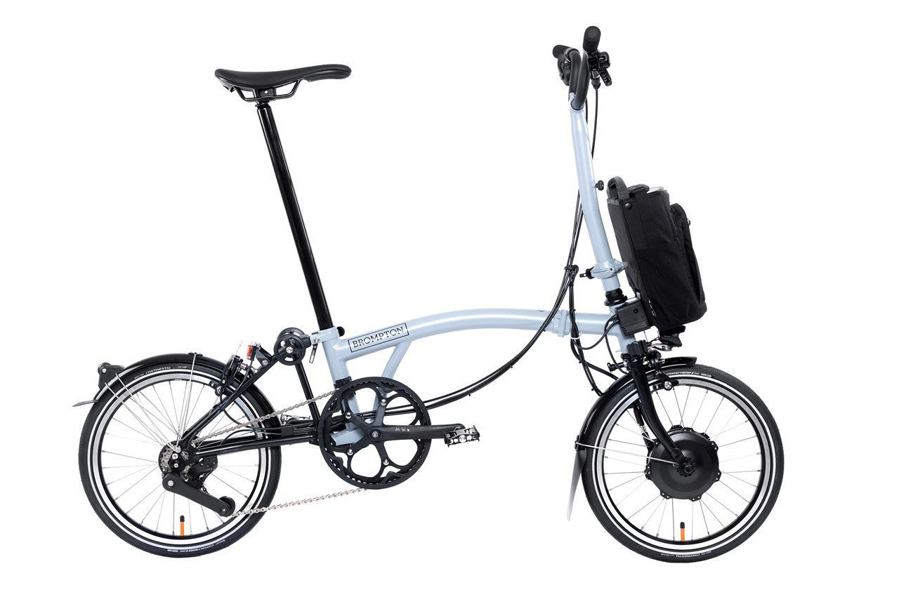 BRAND NEW Brompton P Line Electric Lunar Ice (H4L )