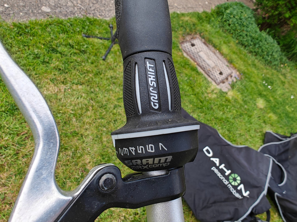 2 x Dahon Vitesse folding bikes, plus 2 x Dahon bike bags.