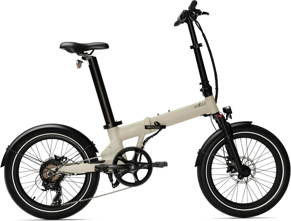 Eovolt Afternoon 20" Folding Bike - 2022 20 Inches / Desert Sand Eovolt