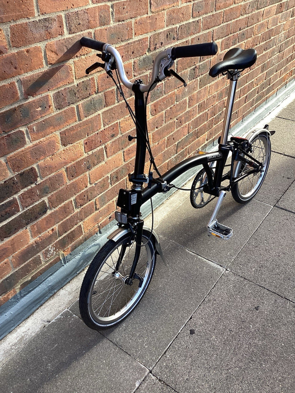 Brompton folding bike, M3L 2018