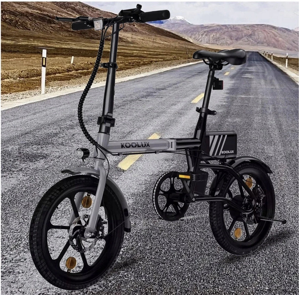 16" Folding Ele Bike  Lightweight 250W Adults City  Bike 25-60km Rang