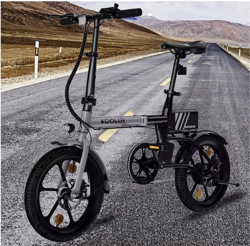 16" Folding Ele Bike  Lightweight 250W Adults City  Bike 25-60km Rang