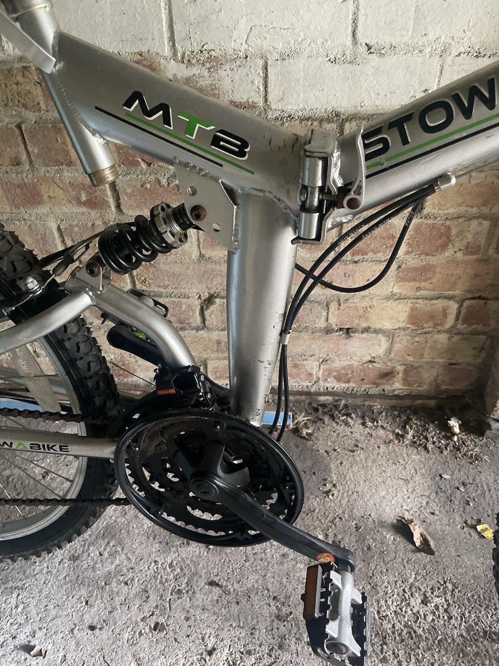 MTB STOW-BIKE Dual Suspension Foldable Kids Bike