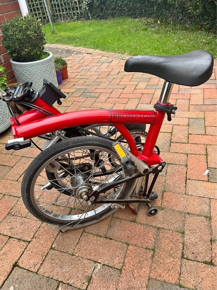 Brompton 3-speed folding bicycle