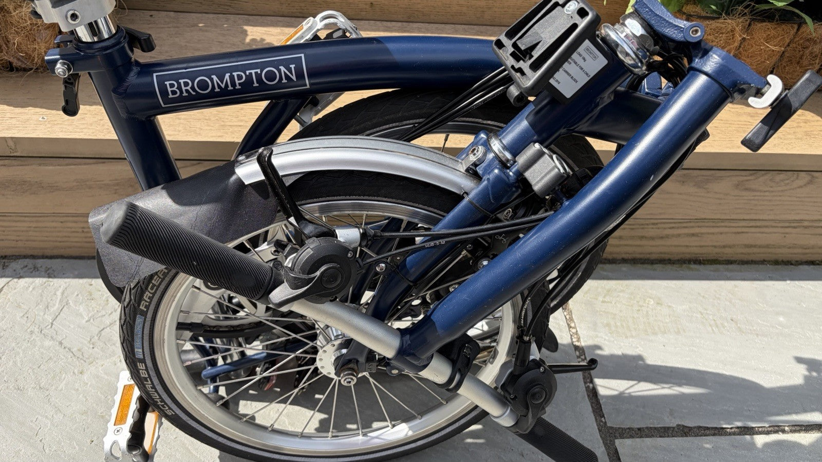 Brompton C Line With Dynamo Lighting - Genuine hardly used