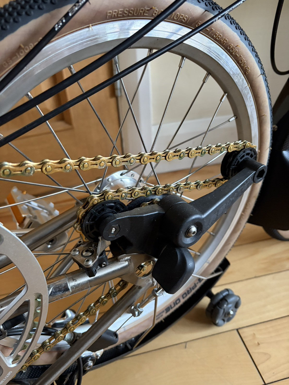 3Sixty  Folding Bicycle Brompton Replica Commuting Bike