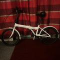 Cross CRF300 alloy folding bike 20in white colour