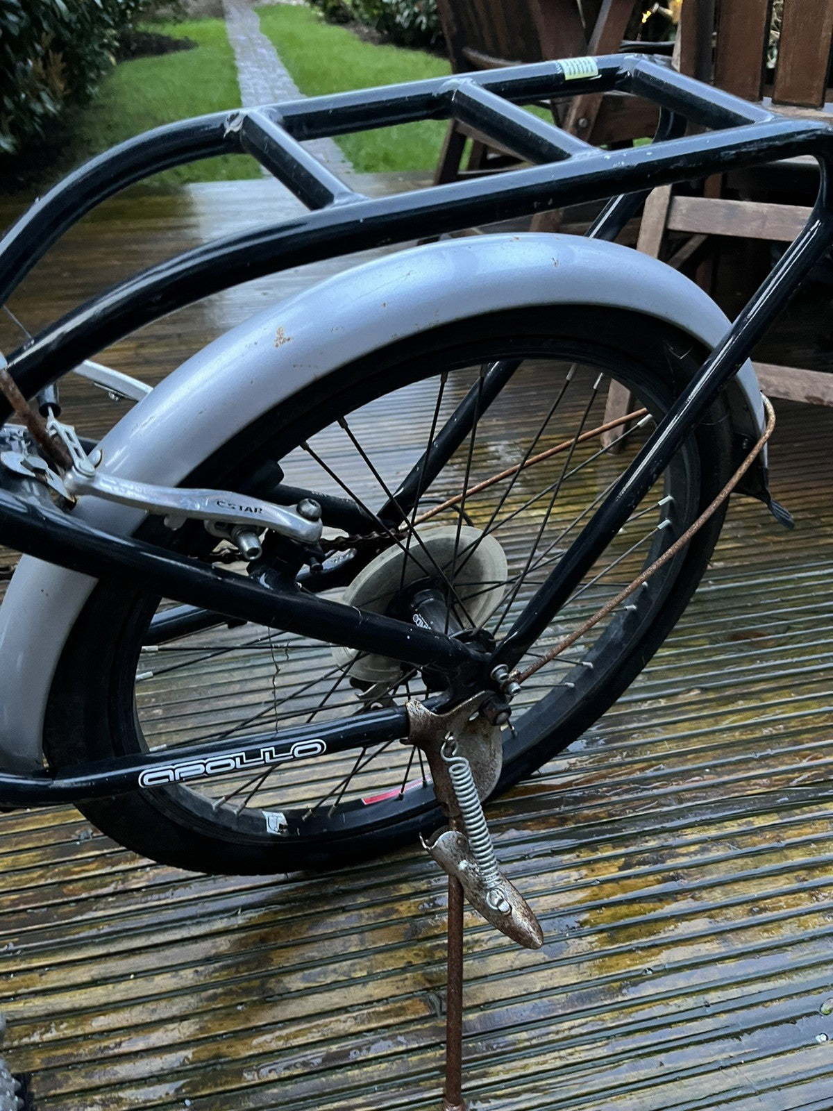 apollo transition folding bike 6 revoshift gears 20inch wheels adults unisex