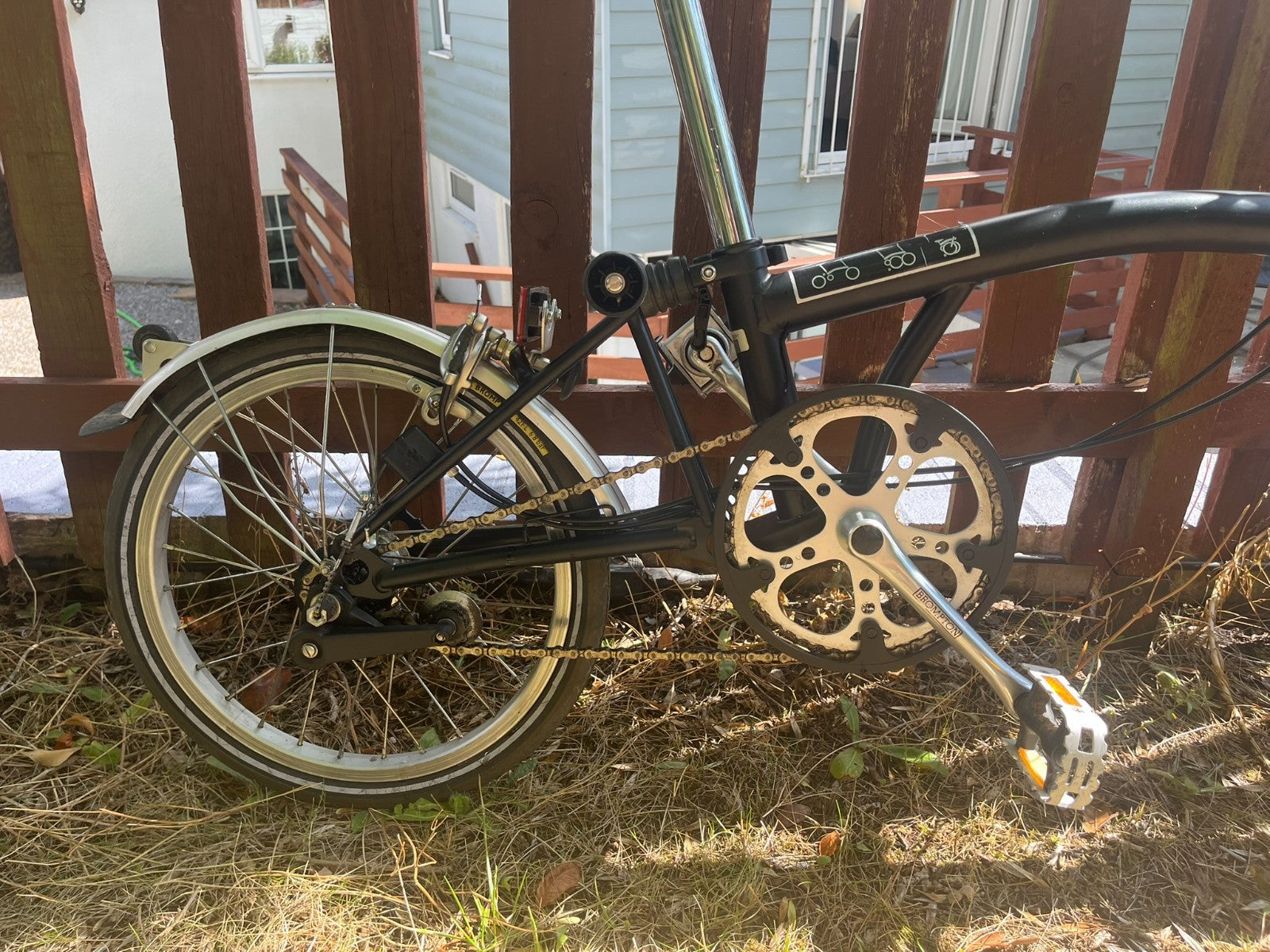 Brompton M3R Folding Bike - 3 Speed - Black