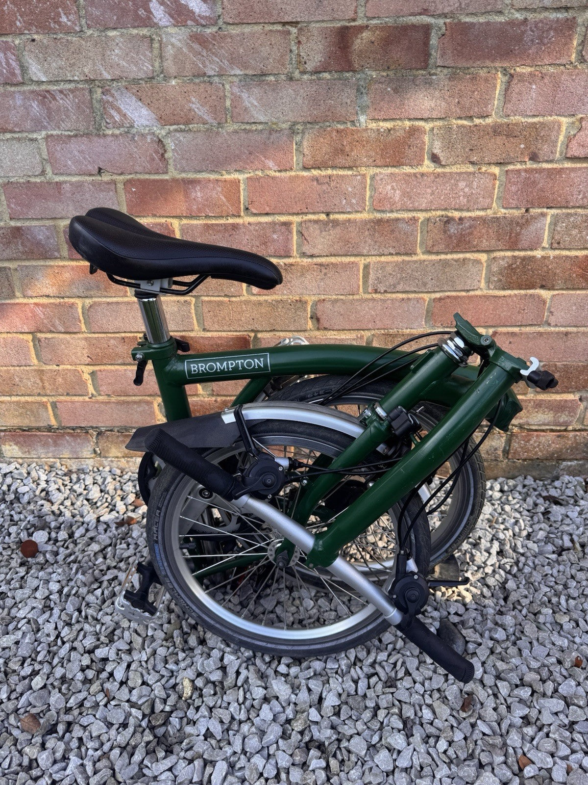 Brompton S6L 6-speed folding bike, 2018, racing green