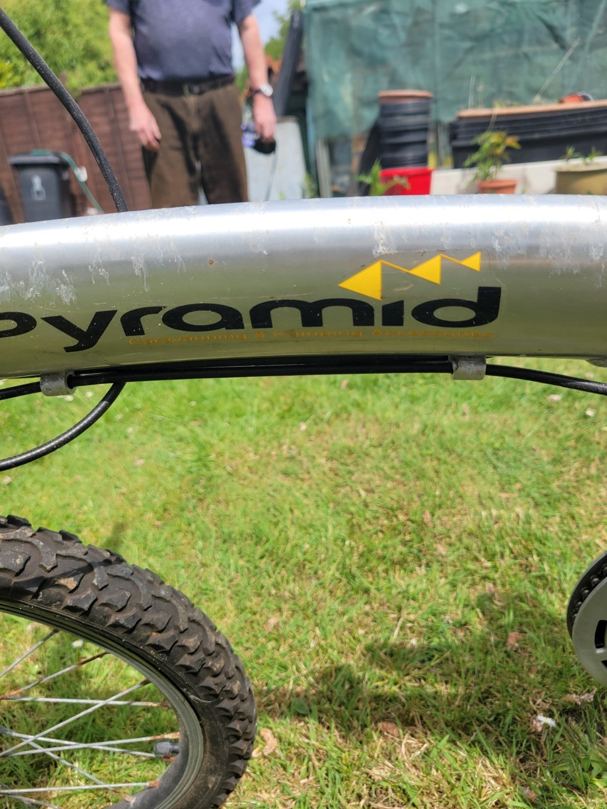 Pyramid Folding Bike Shimano SIS Gears Camping Caravan Shimano Bicycle
