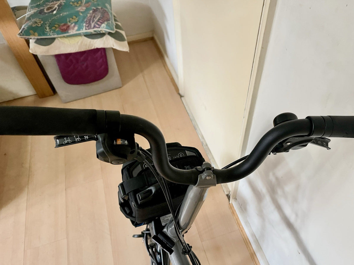 Brompton P Line 4-Speed Folding Bike Stormy Grey Excellent Condition