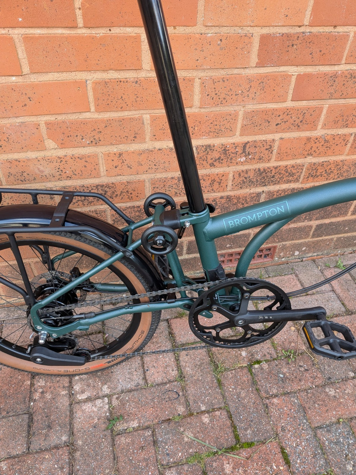 Brompton G Line Forest Green Large Excellent Condition Bairly Used