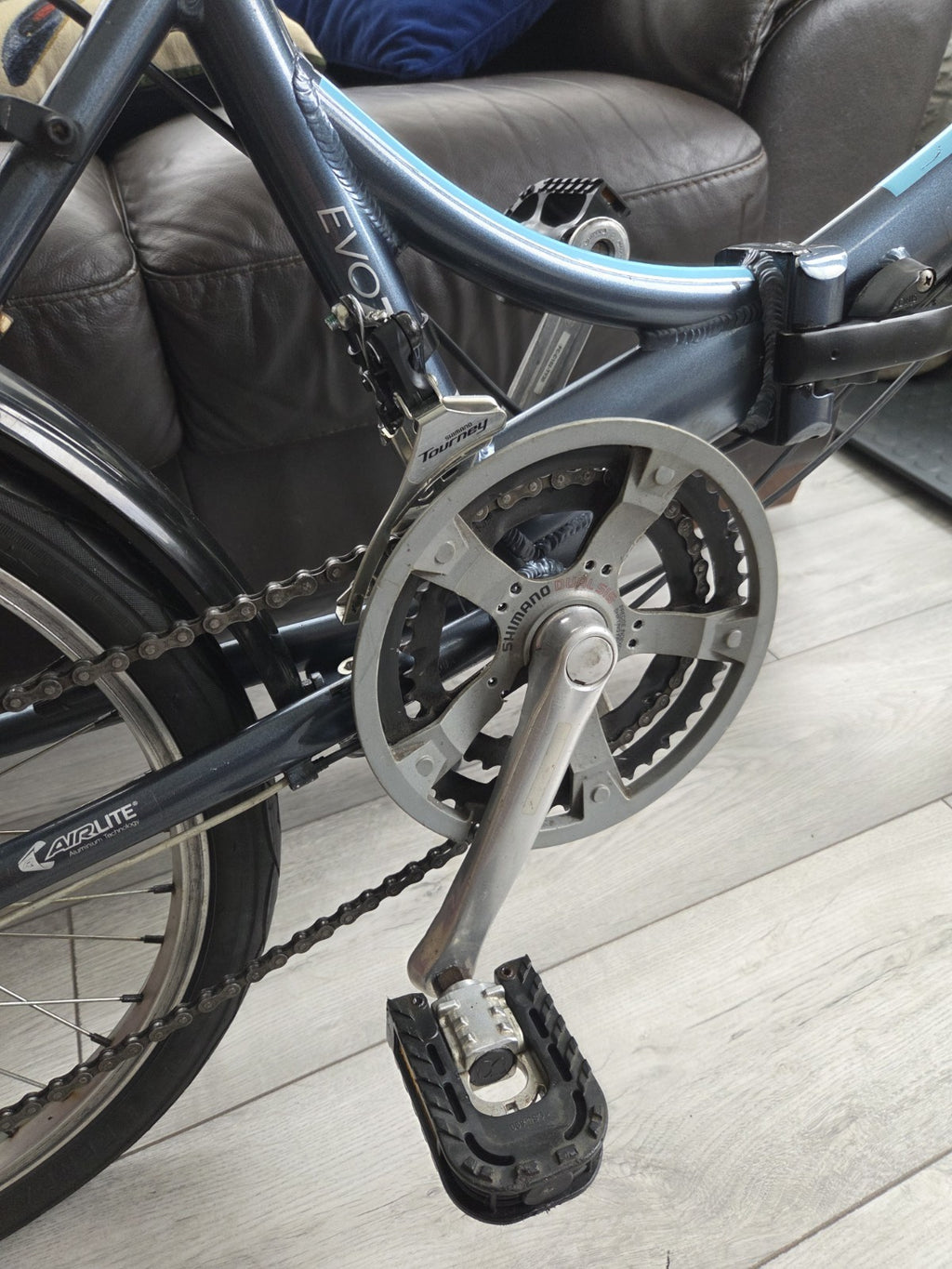 Raleigh Evo7/14 Folding Bike/ Mini Tourer. 14 Speed.