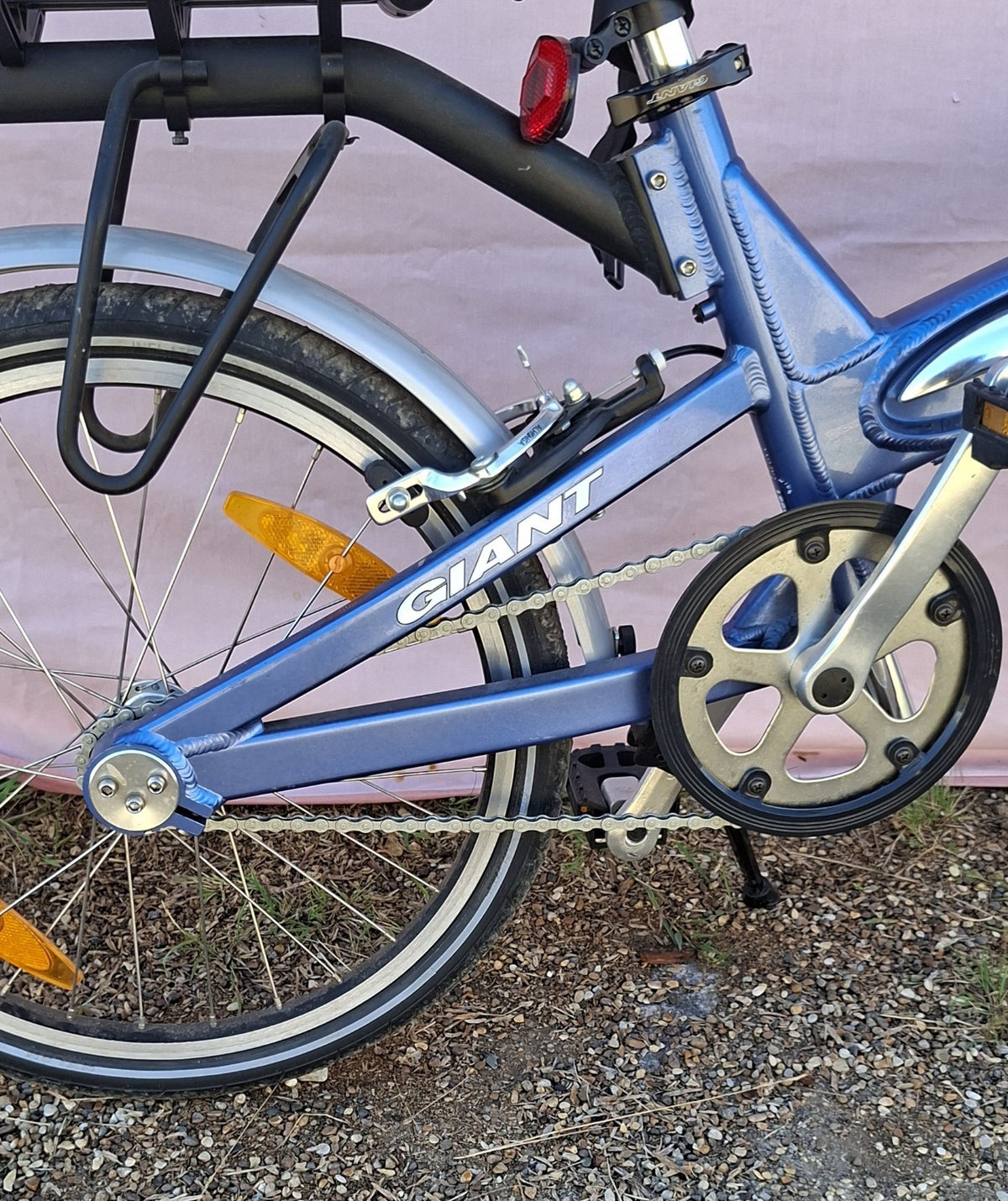 Giant "Halfway" 20in Folding Aluminium Bike,  1-Speed Mint Condition 2 Available
