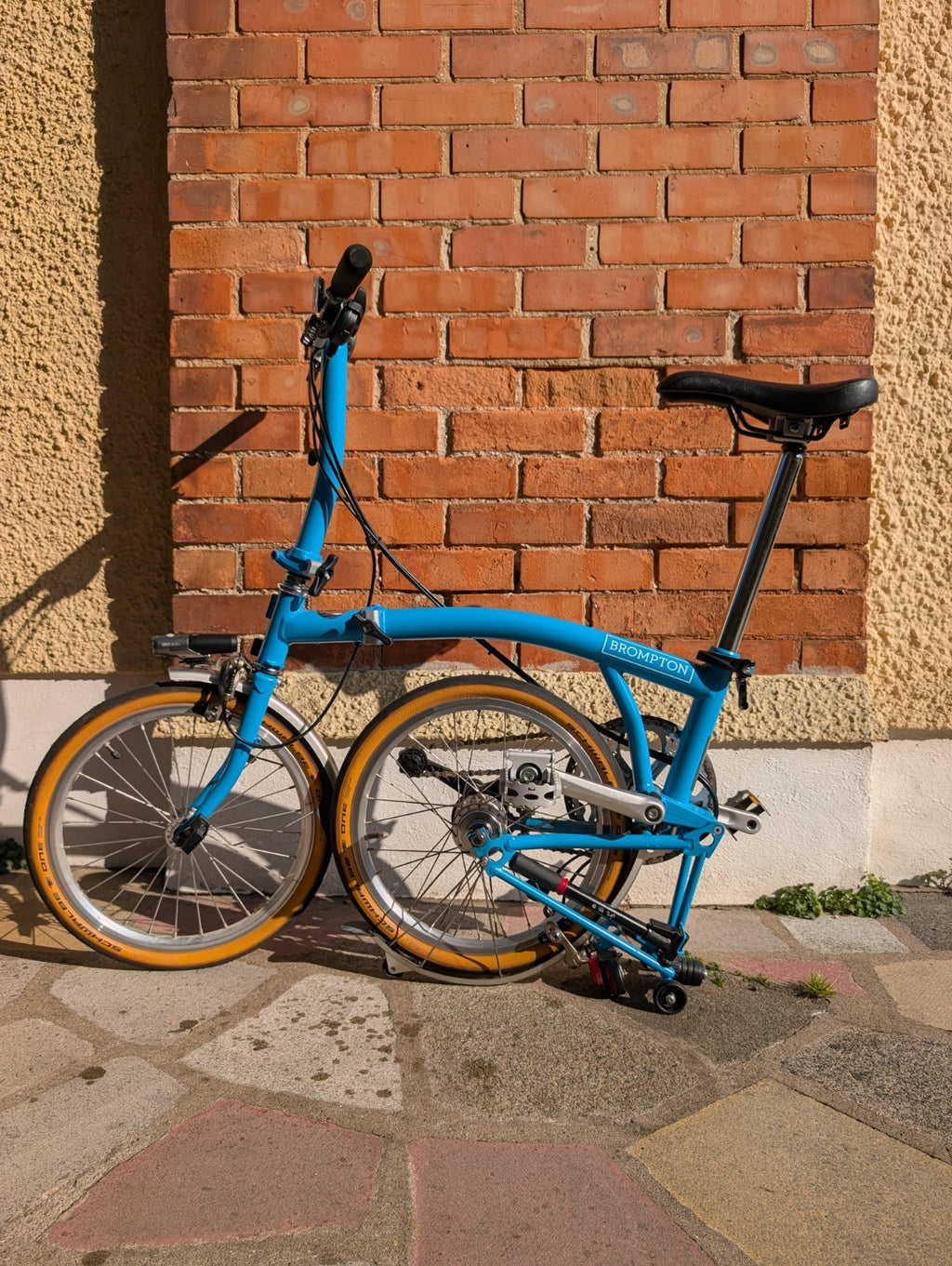 Brompton 2018 6SL Lagoon Blue - Folding Bike - Good Condition