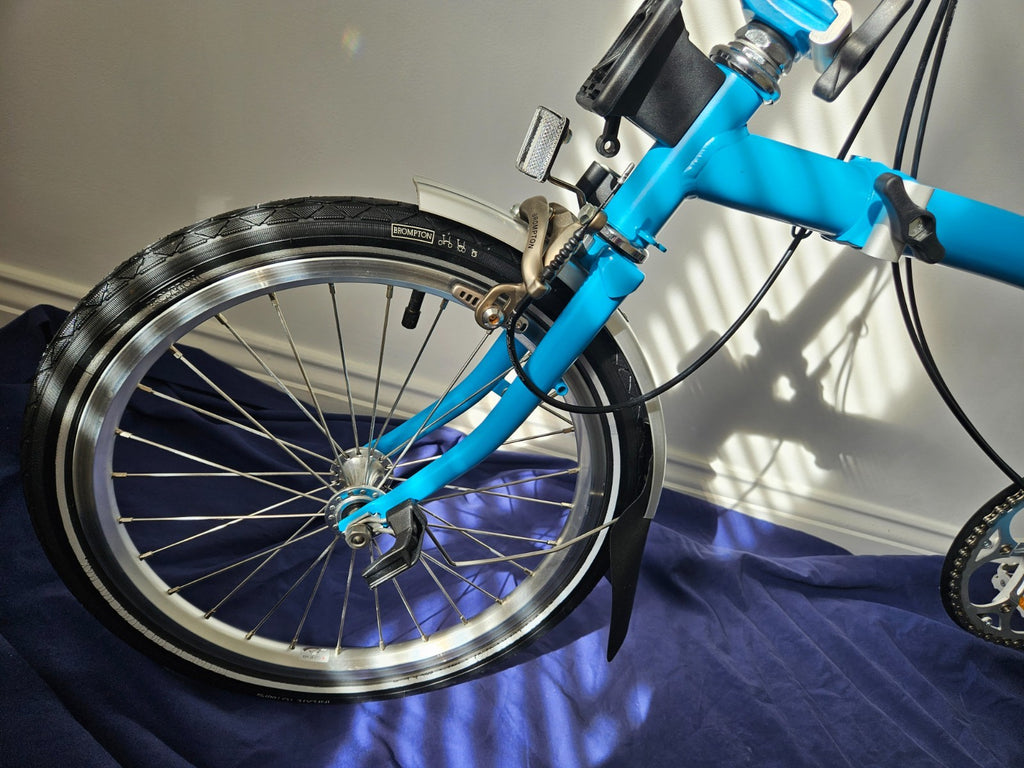 Brompton M3L folding bike - hardly used
