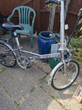 raleigh rapide folding bicycle used