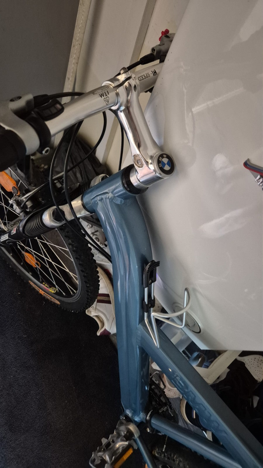 Vintage Very Rear Folding BMW Pushbike