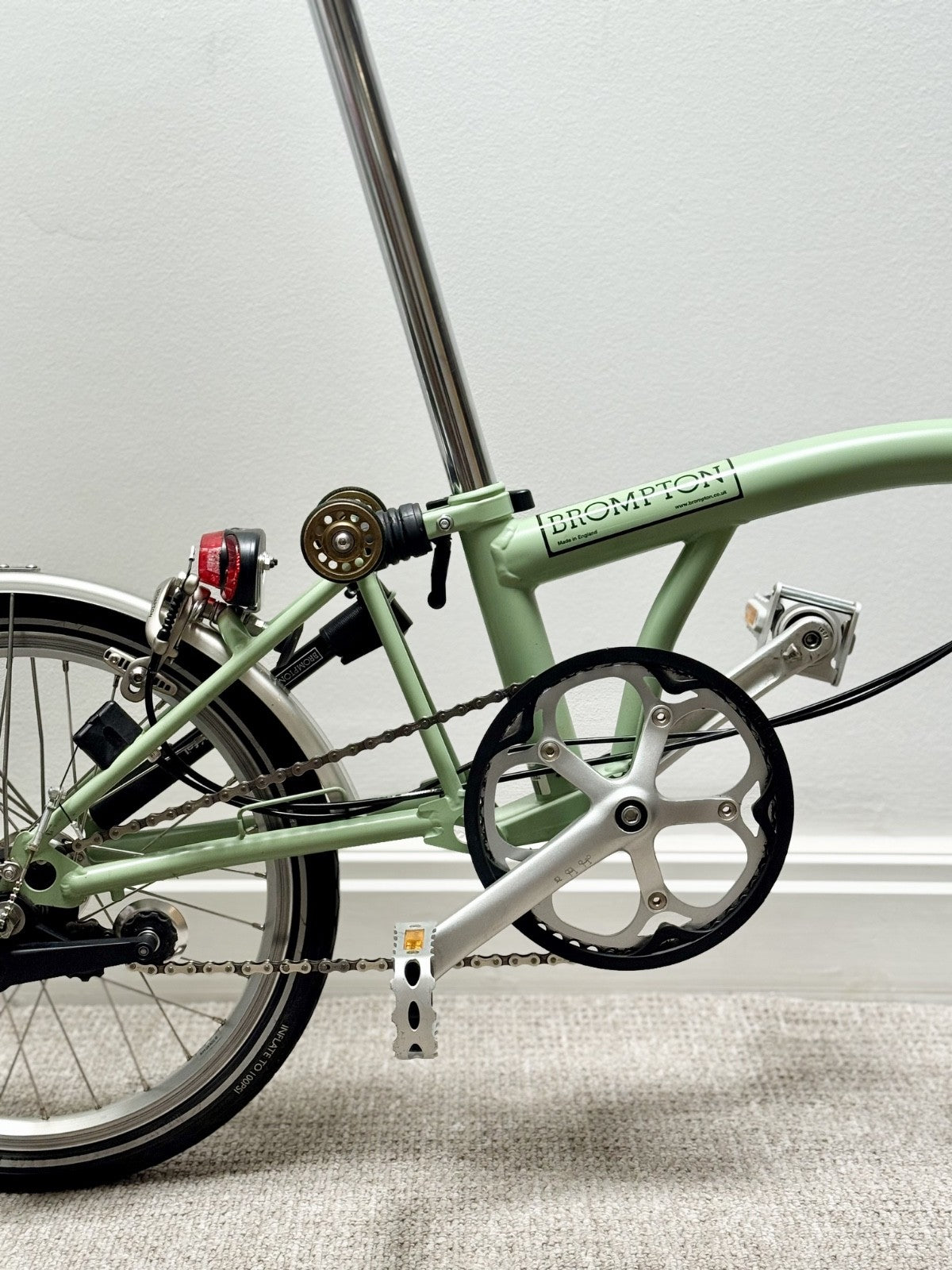 Brompton Bike - H3L – Matcha Green  – Excellent Condition
