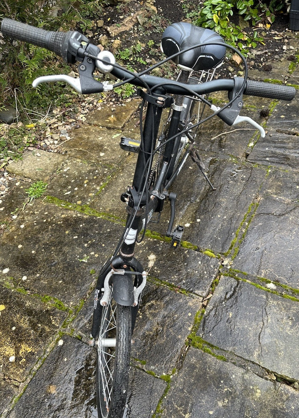 TIGER FOLDAWAY BIKE BLACK WITH GEARS
