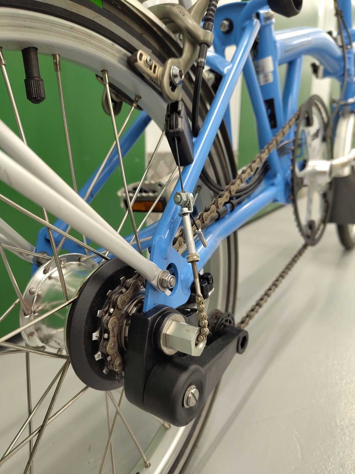 Brompton C Line Explore M6R rack mudguards six gears medium Only test ridden