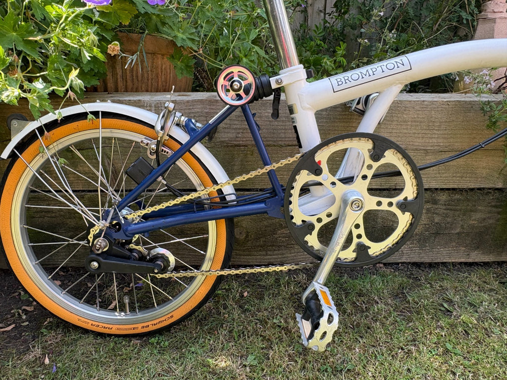 ARCC Electric Brompton Jubilee Limited Edition w/Carradice 25L City Folder Bag