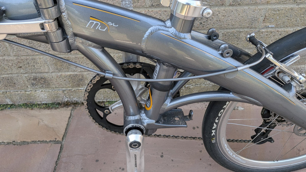 Dahon Mu SL folding bike | 2006 | lightweight ~ 10kg Aluminium | 20” | 9-speed.