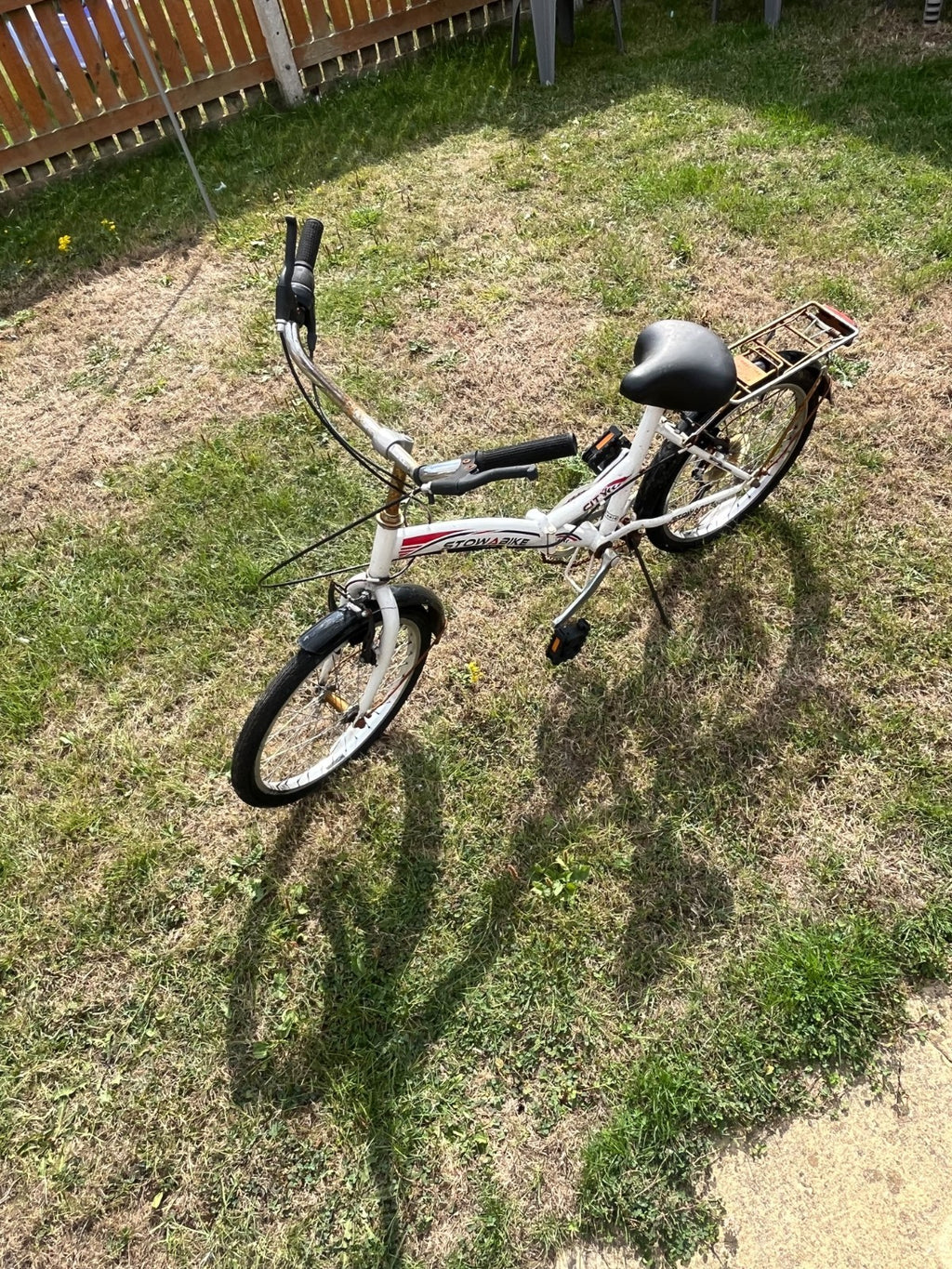 Challenge Holborn Kids Folding Bike Black BMX Bar with Mudguards