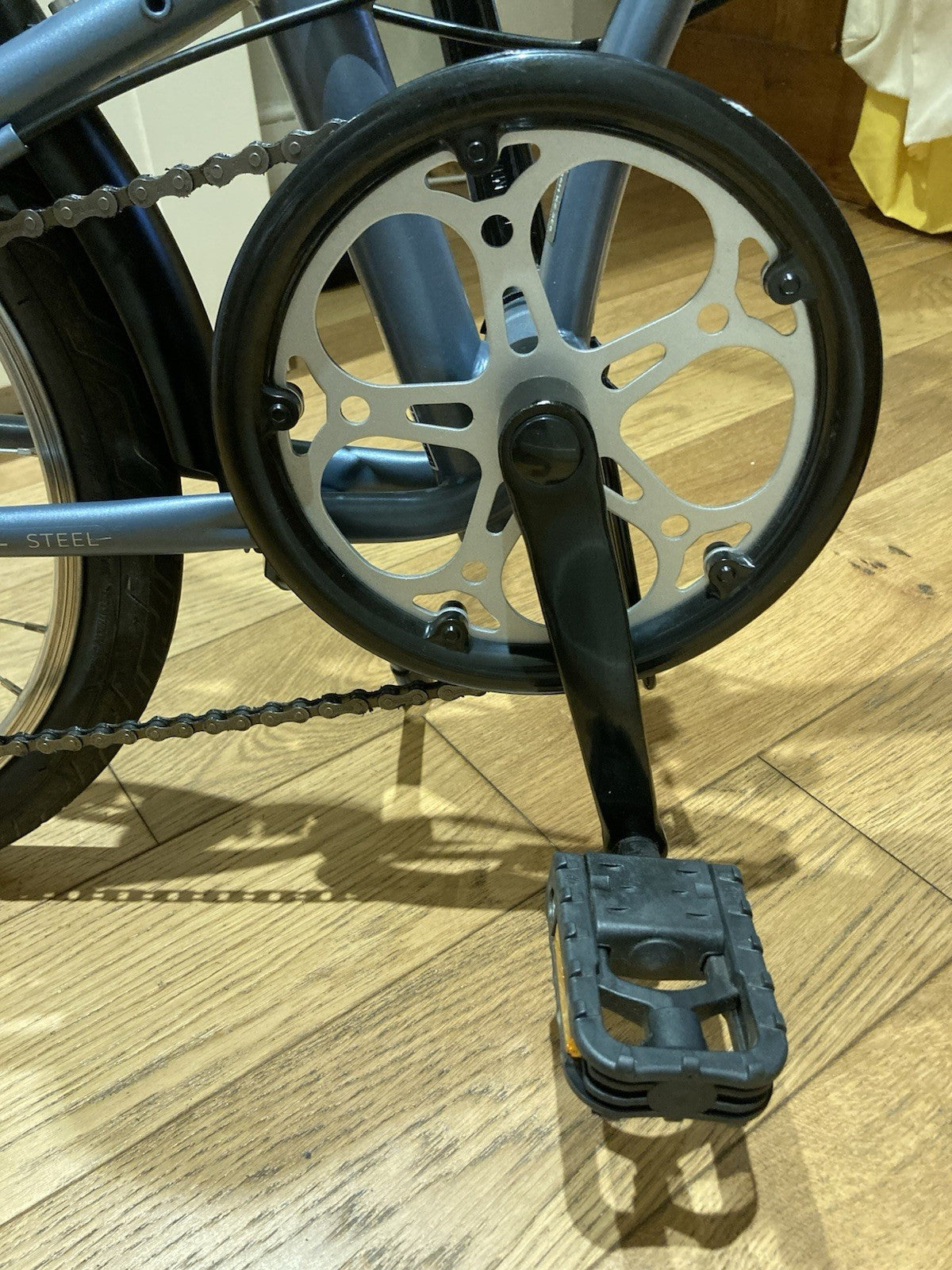 BTWIN Folding Bike Fold 120 - Blue- Used Excellent condition 6 speed
