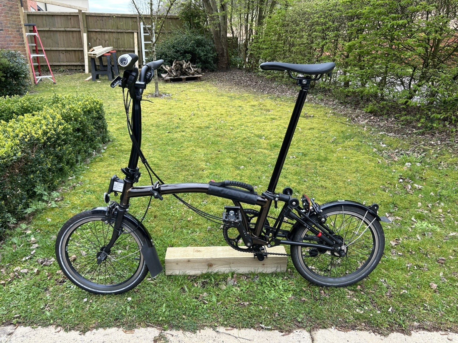 Brompton C line M6L Black Lacquer