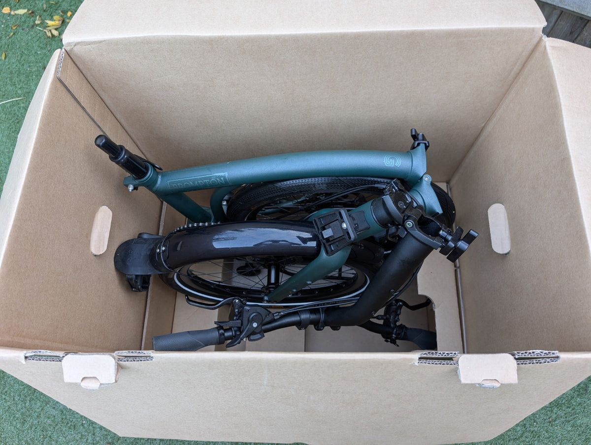 Brompton G Line Forest Green - Size Medium - Rear Rack - Boxed For Postage