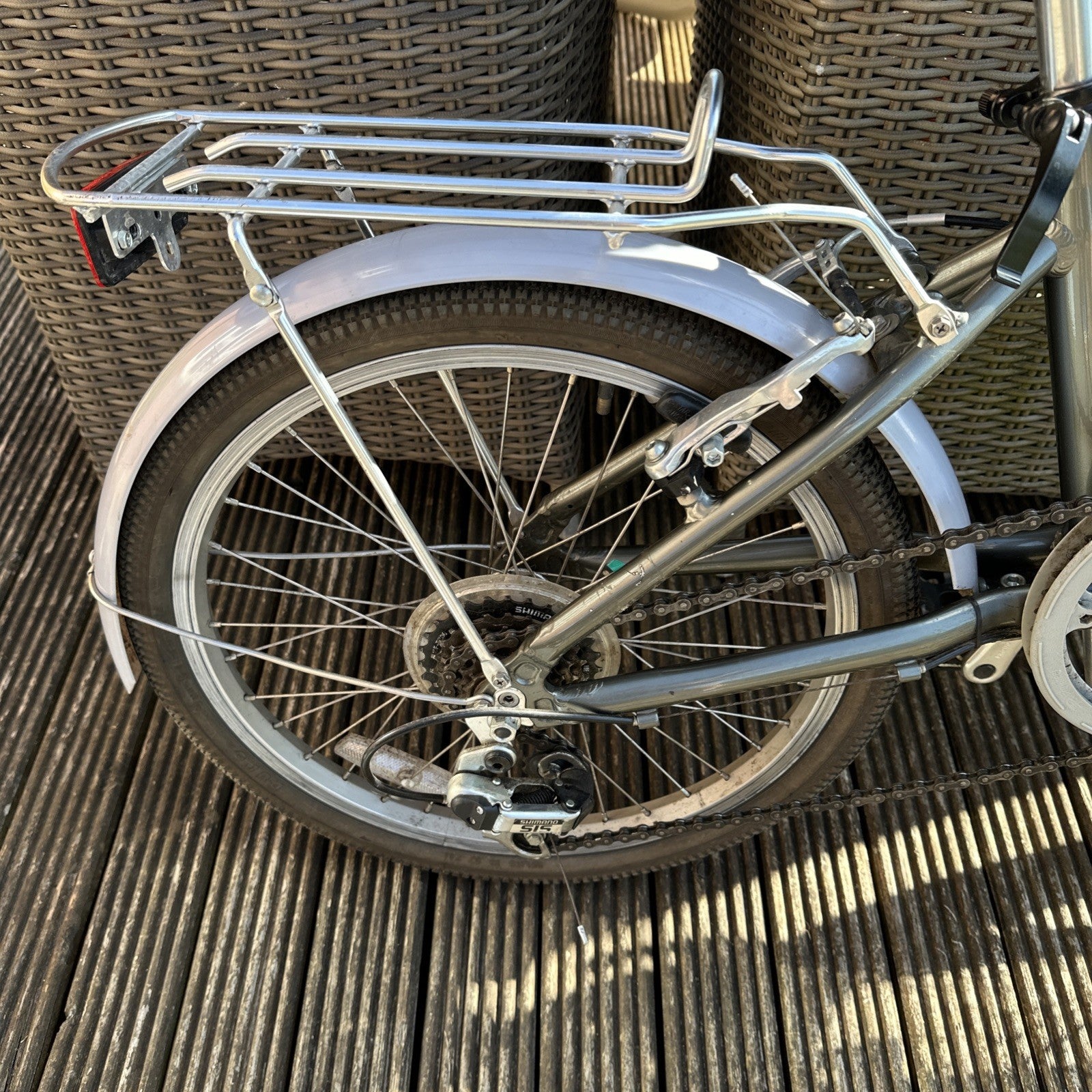 Folding City Bike Bronx Velo City 20 Inch Wheels Shimano 6 Gears Shimano